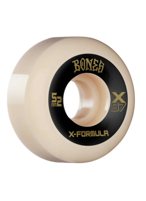 Bones Wheels X-Formula Skateboard Wheels X-Ninety-Seven 52mm V5 Sidecut 97A Wheels
