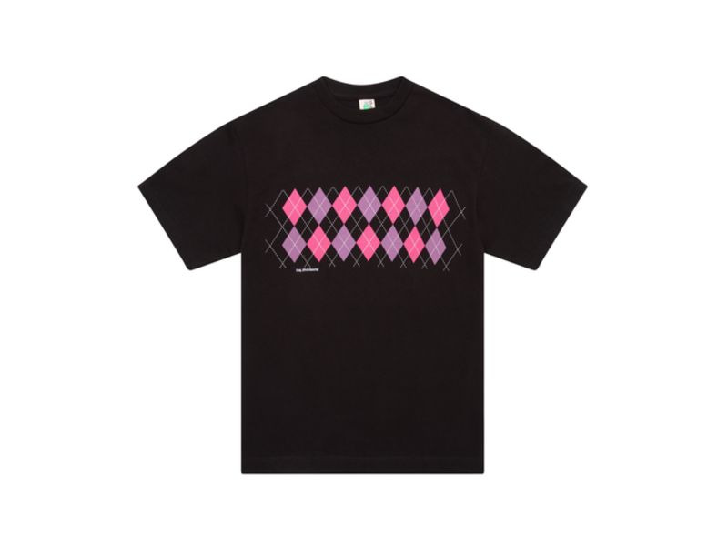 Frog Frog Total Argyle Tee - Black