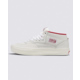 Vans Skate Half Cab Vintage Sport Shoe - White/Red