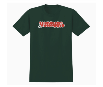 Venture Throw T-Shirt - Forest Green/Red/White