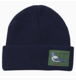Anti Hero Anti-Hero Lil Pigeon Label Beanie - Navy/Dark Green Anti Hero Anti-Hero Lil Pigeon Label Beanie - Navy/Dark Green