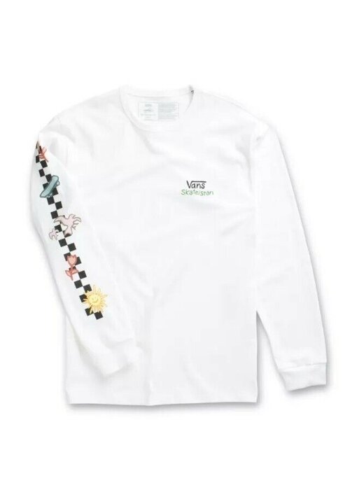 Vans X Skatistan LS Tee - White