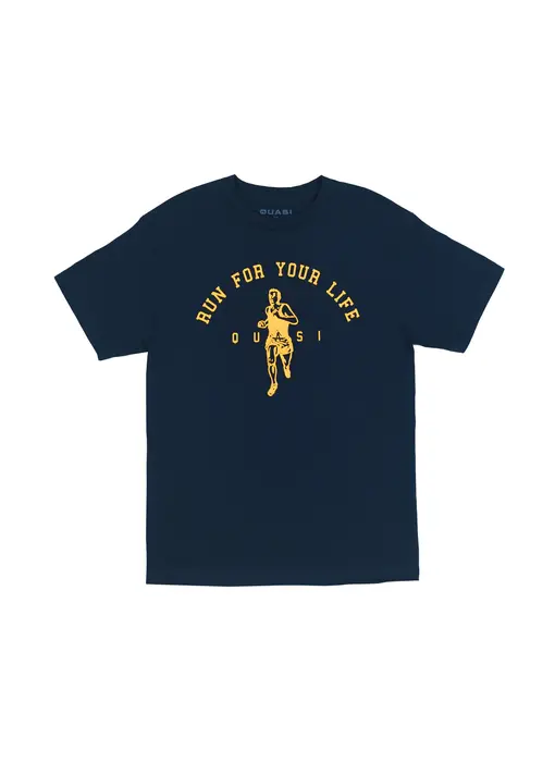 Quasi Run T-Shirt - Navy