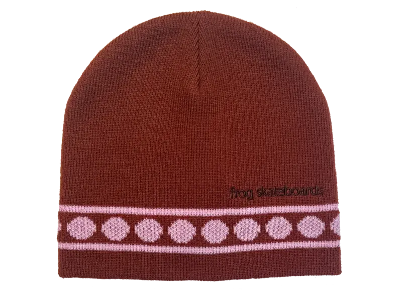 Frog Frog Skateboards Circles Beanie: Multi Colors