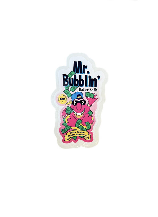 DGK Mr Bubblin Sticker