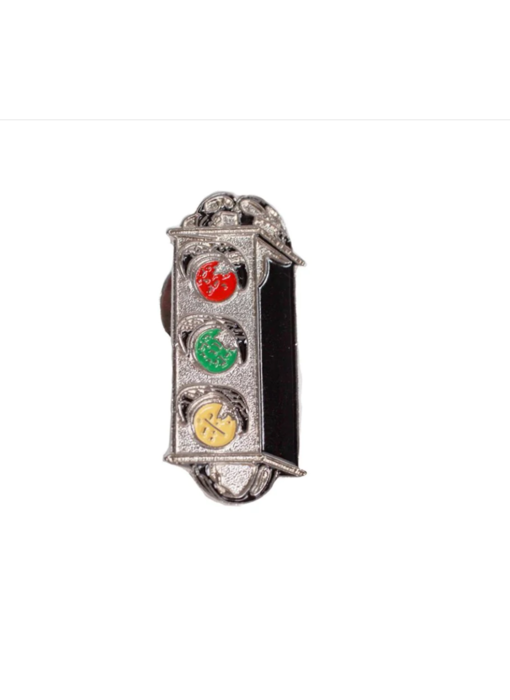 Traffic Light Crest Enamel Pin