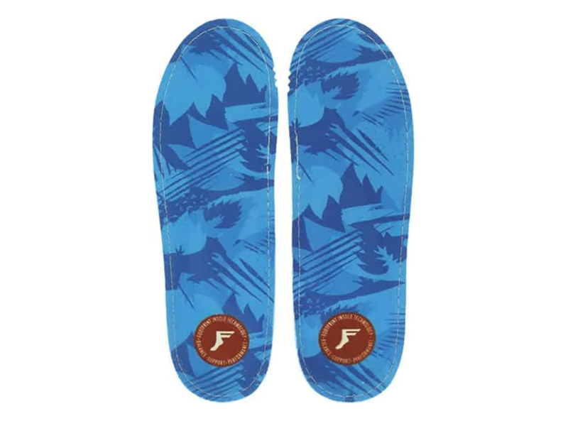 FP Insoles FP Kingfoam Orthotics 3mm Blue Camo 13/13.5 Insole