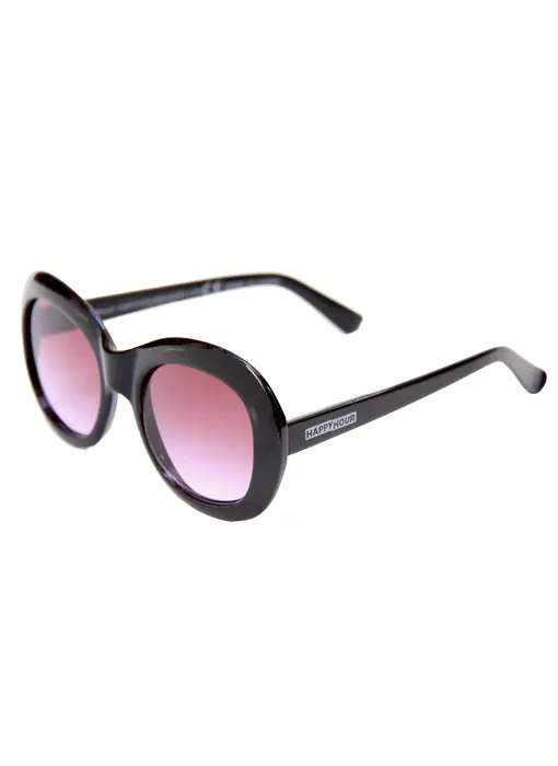 Happy Hour Bikini Beach Fade Sunglasses - Black/Purple