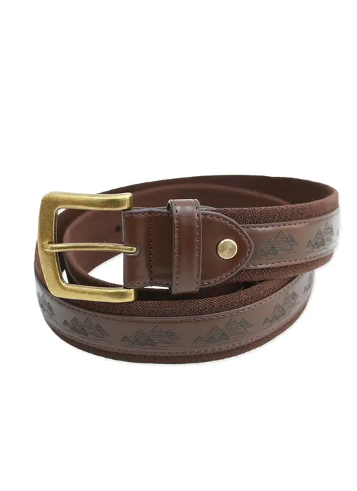 Theories As Above Belt Vegan Leather - Brown