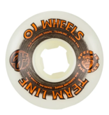 OJ Wheels OJ Team Line White/Black/Orange Hardline 99a 55mm Wheels