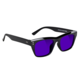 Glassy Santos Polarized Sunglasses - Black/Purple