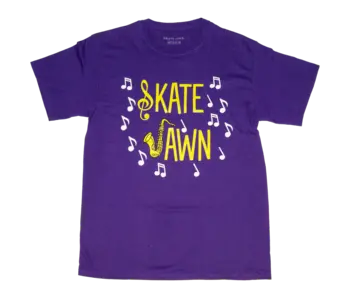 Skate Jawn Jazz Tee - Purple