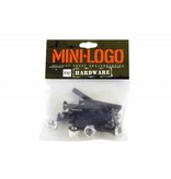 Mini Logo Mini Logo Hardware Black  1.25