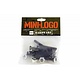 Mini Logo Hardware Black  1.25