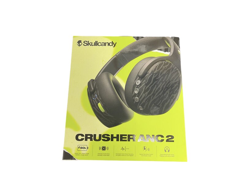 Skullcandy Crusher Anc 2 Headphones Acid Snow Black Rhythm