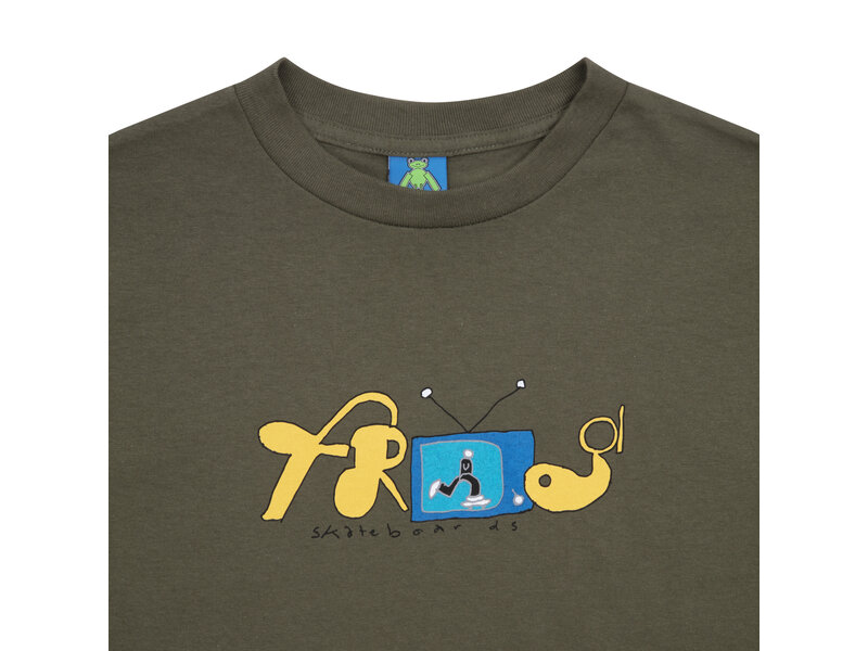 Frog Frog Television Tee - Army