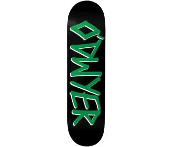 Deathwish Brian O'Dwyer Gang Name Blk/Grn Deck - 8.25