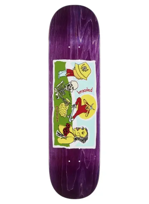 Krooked Manderson Bone Deck - 8.38