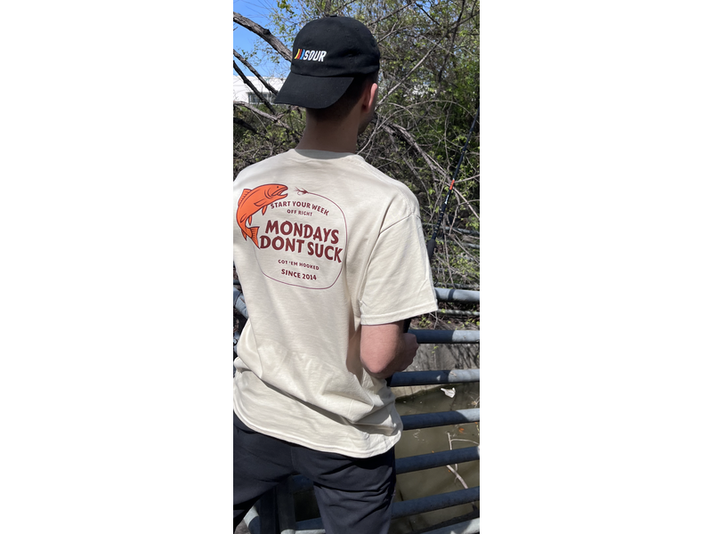 Mondays Don’t Suck MDS Off The Hook Sand Tee