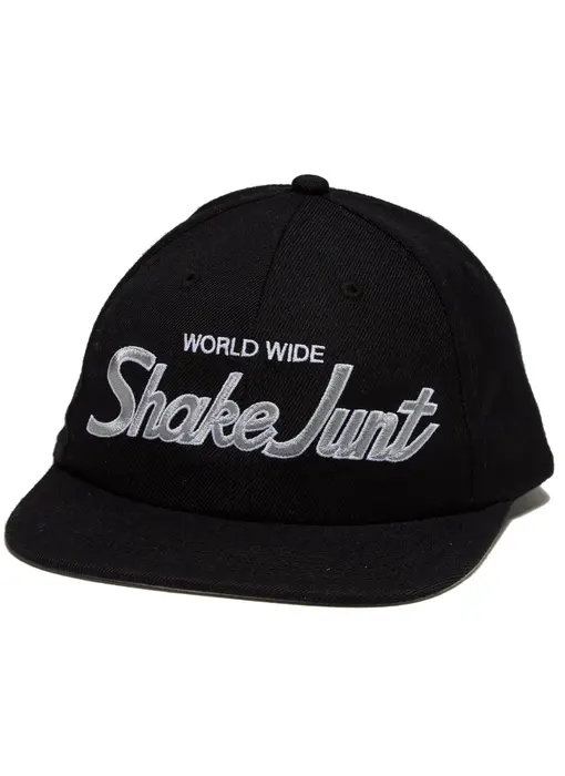 Shake Junt Worldwide Snapback Hat - Black