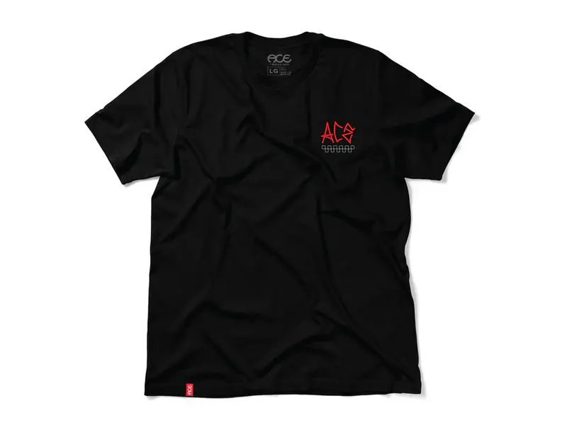 ACE Ace Tigerweb SS Tee - Black