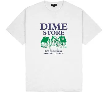 Dime Skateshop T-Shirt - Ash