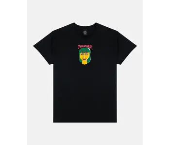 Thrasher Talk Shit By Gonz T-Shirt - Black