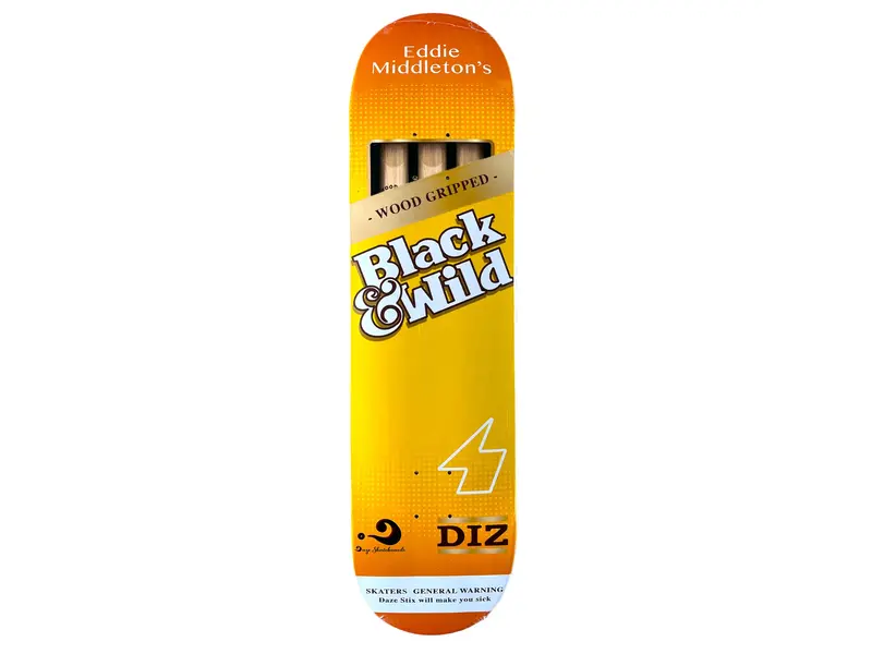 Daze Skateboards Daze Middleton Black & Wild Bro Deck