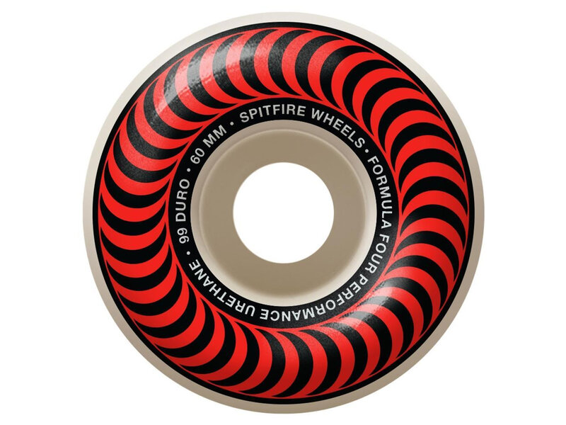 Spitfire Spitfire Formula Four 99D OG Classic Wheels  - Nat/Red Size: 60mm