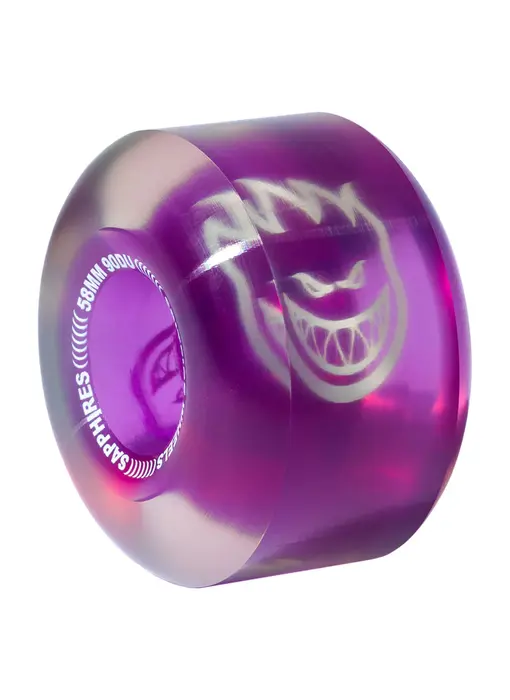Spitfire 90D Sapphires Wheels - CLear/Purple Size:58mm
