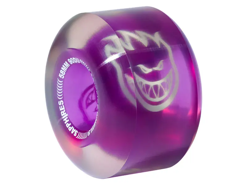 Spitfire Spitfire 90D Sapphires Wheels - CLear/Purple Size:58mm