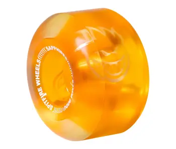 Spitfire 90D Sapphires Wheels - Clear/Orange 54mm