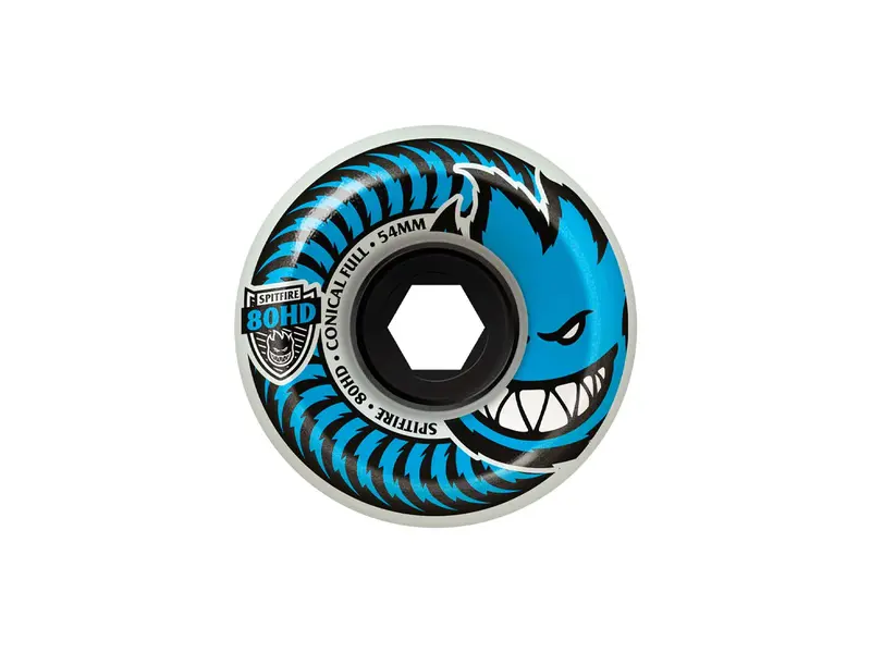 Spitfire Spitfire 80HD Conical Full Wheels - Blue 54mm