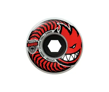 Spitfire 80HD Classic Full Wheels - Red 54mm