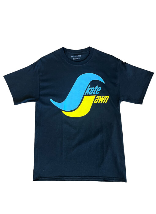 Skate Jawn Wave Tee - Black