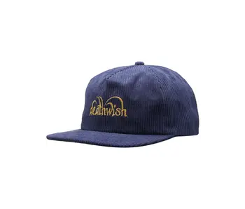 Deathwish Golden Snapback Corduroy Hat