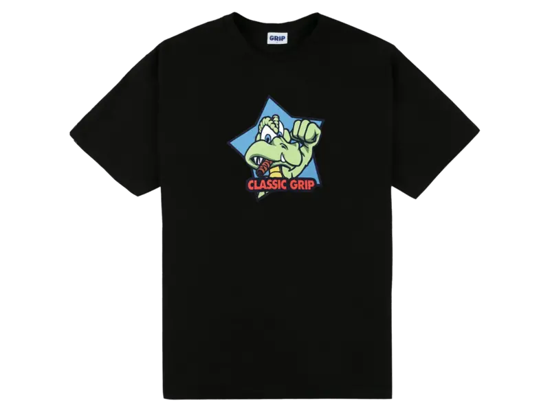 Classic Griptape Classic Grip Cool Gator Tee - Black