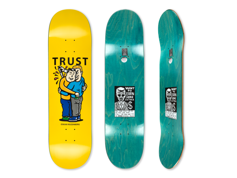 Polar Polar Oskar Rozenberg Trust Deck - 8.375