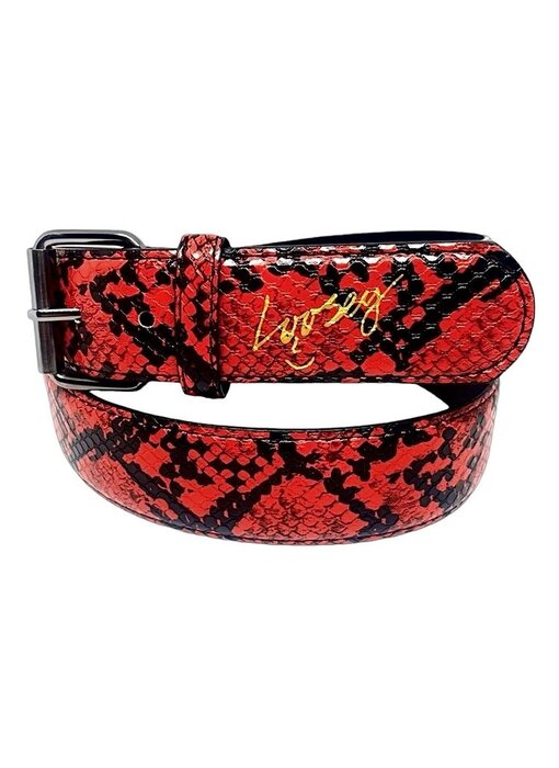 Loosey Slither Belt - Red