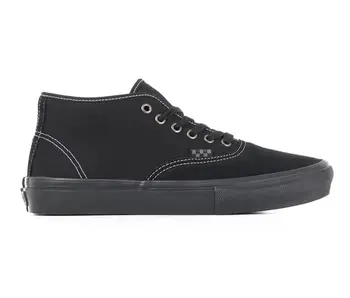 Vans Skate Authentic Mid Shoe - Blackout