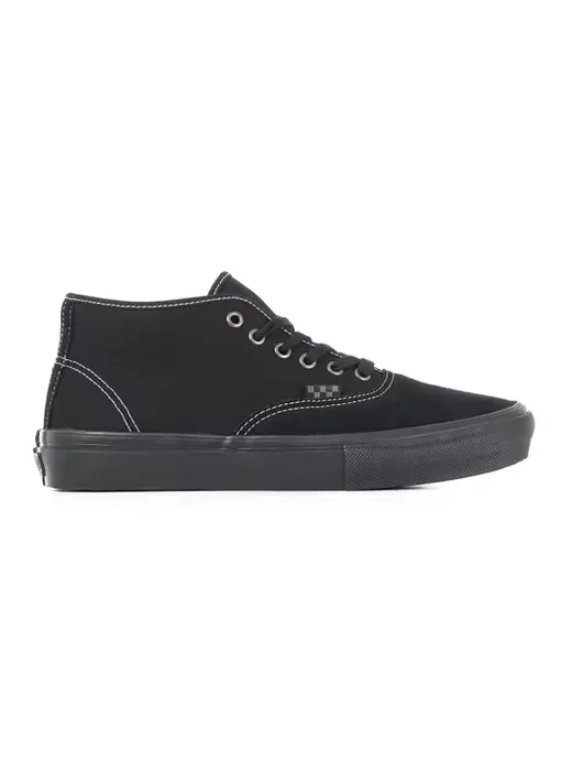 Vans Skate Authentic Mid Shoe - Blackout