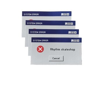 Rhythm System Error Sticker