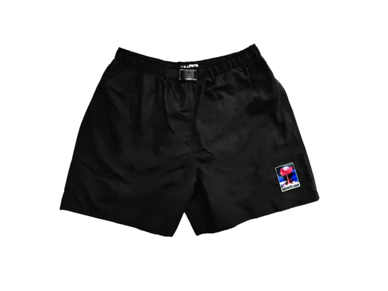 Bleach USA Bleach USA Explosive Microfiber Shorts - Black