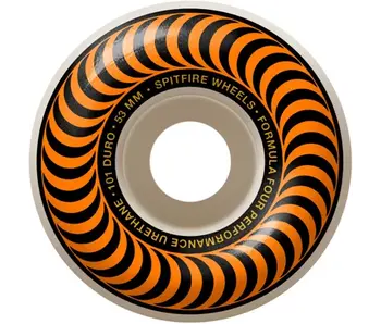 Spitfire F4 101 Classic Wheels - Orange 53mm