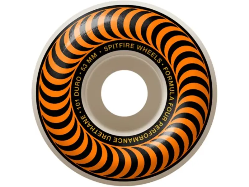 Spitfire Spitfire F4 101 Classic Wheels - Orange 53mm