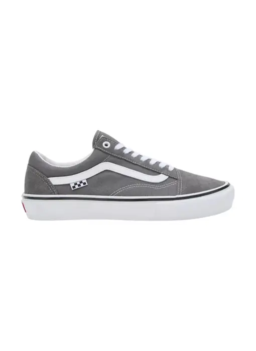 Vans Skate Old Skool Shoe - Pewter/White
