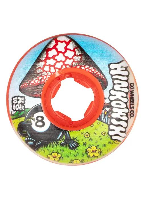 OJ Winkowski Mushroom Elite Red Swirl 99a Wheels - 56mm