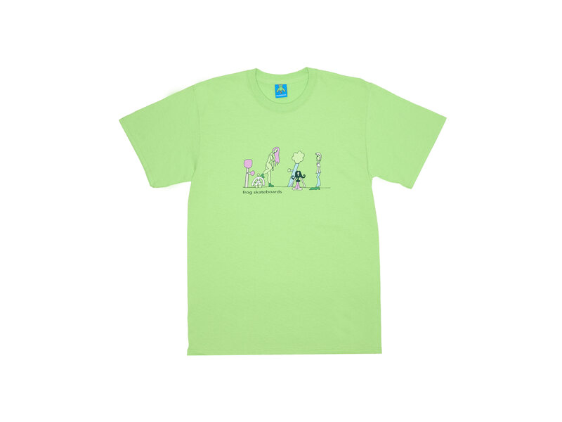 Frog Frog Memories 1000 Tee - Lime