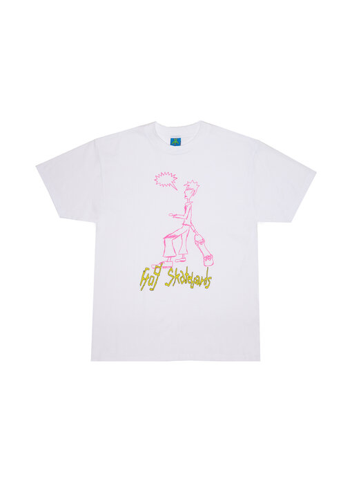 Frog Skater Tee - White