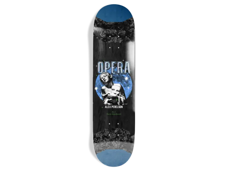 Opera Skateboards Opera Alex Perelson Grasp Pop Slick Deck - 8.38